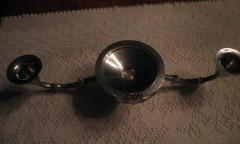 Pewter Claddagh Candle Holder Made in Ireland by Mullingar
