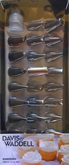 DAVIS & WADDELL Essentials 28pce Icing Set 26 Nozzles/Coupler/Reusable Icing Bag