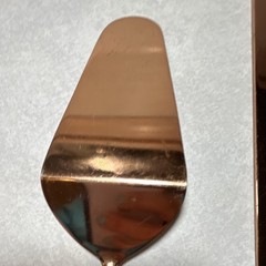 Copper Cake Knife & Server Set, Glossy Finish, 11 Inch, 2 Piece Heavy Duty