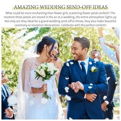 Pcs Wedding Confetti Bags Throw Some Love Petal Toss 1 count (Pack of 50) 50