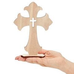 DIY Wooden Crosses for Crafts – DIY Blanks to Paint & Cross Decor with Stands