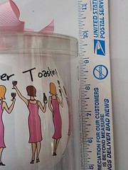 Bride Bridesmaid Goblet Mud Pie i do! Toasting Love Engagement Wedding Marriage