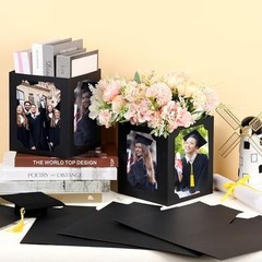 12 Pcs Picture Centerpieces for Table – 6/7 Inch Photo Display Frame & Black