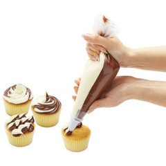 100% Genuine! D.LINE Sweet Creations Two-Tone Disposable Icing Set 10 Bags!