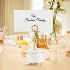 100 PCS Plain White Blank Folding Tent Place Cards Folds To 2×3.5 Inch