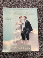 Weddingstar Whimsical Sitting Bride and Groom