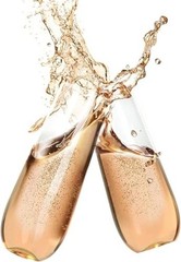 30 Plastic Stemless Champagne Flutes – Disposable Unbreakable toasting