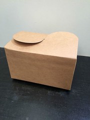 6 rectangle gift boxes bonbonierie weddings 15x8x10.5cm white or kraft cake box