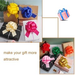 16 Pcs Pull Bows for Gift Wrapping,6 Inch Gift Bows for 16pcs Mixed Color