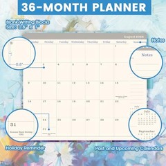 2026-2029 Pocket Planner/Calendar – 3 Year Monthly Planner 2026-2029, July
