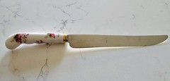 Vintage Royal Albert Old Country Roses Knife Made In England Bone China