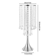 2PC 21.9 in Flower Vases Wedding Centerpieces Table Flower Vases Iron