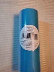 TULLE NETTING-6″×20Yard Rolls-NWT-Lot Of 5 White,black,blue,green and Purple