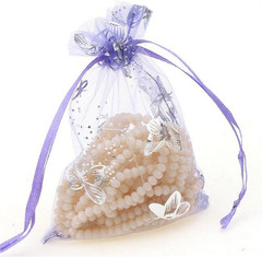 100Pcs Organza Wedding Party Gift Bags Butterfly Drawstring Pouches Jewelry G…