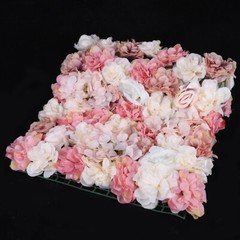 Flower Wall Fake Panel Party Artificial Wedding Decor Hydrangea Flower Wall NEW