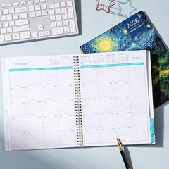 2026 Monthly Planner – 2026 Planner, Monthly Calendar 2026, Jan. Oil Painting