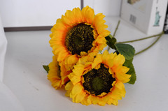 [5PCS] sunflower simulation flowers, simple home photography decorations