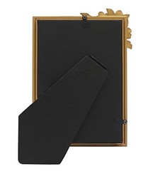 Vintage Grey Thin Boarder Floral Photo Frame / 4×6 In | For Vertical and
