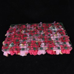 6pcs Artificial Wedding Silk Flower Wall Decor Background Rose Hydrangea Panels