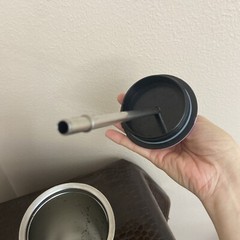Straw 22oz Stainless Steel Cup With Lead Perfect for Hot and Cold Drinks