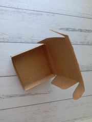 300 Kraft Paper Boxes Business Logo Print Gift Soap Jewelry chocolate Cookie Box