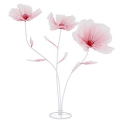 Handmade Gradient Red Silk Flower Artificial Flower Wedding Stage Backdrop Decor