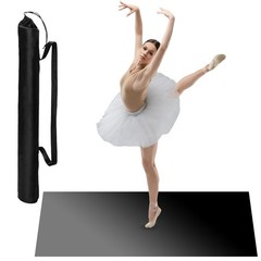 Portable Dance Floor Smooth Ballet Floor Vinyl Dance Mat for Home Stage Studi…
