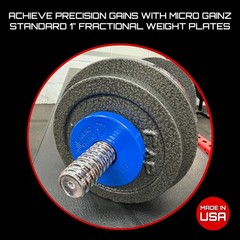 Micro Gainz Gain Muscle 1Lb At A Time Micro Gainz 1-Inch Center Hole Standard