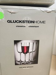 GLUCKSTEIN HOME CLASSICS RED & WHITE WINE GLASSES SET 7