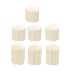 7Pcs Foldable Paper Column Display Stands Round Cylinder Wedding Flower Stands
