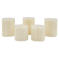 5Pcs Foldable Paper Column Display Stands, Round Cylinder Wedding Flower Stands