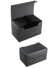 500 Kraft White Black Rectangle Paper Box Handmade Product Packaging Packing Box