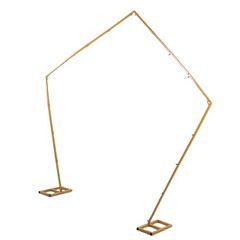 2-Wedding Arch Metal Backdrop Stand Elegant Stable For Wedding Ceremony 2.5m