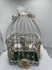 Wedding Centerpiece Cage 12”