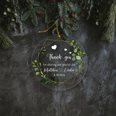 Bulk Wedding Ornaments, Wedding Gift, Wedding Favors, Thank You Favor