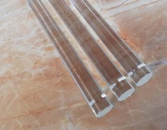 12pcs/lot 14*100mm Clear Octagonal Glass Stick Bar Hanging Accessories Pendant