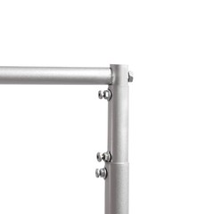 Silver Backdrop Stand Venue Decor Backdrop Stand Pipe Kit High-quality Steel USA
