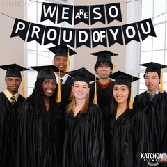 KatchOn, We are So Proud of You Banner – Huge, 10 Feet, No DIY | Congratulati…