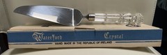 Waterford Crystal Lismore & Stainless Steel Serrated Offset Cake Server 2521