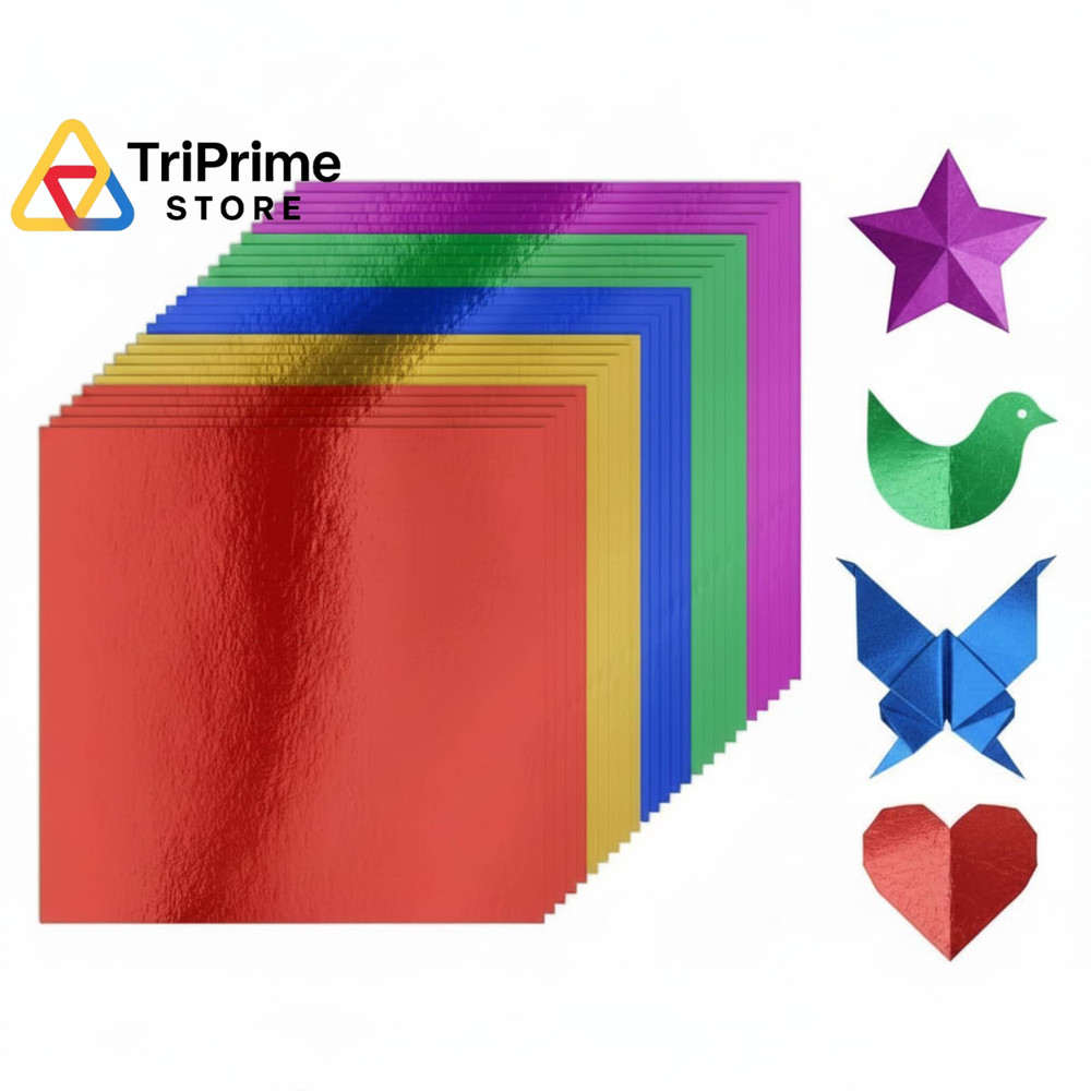 Tenceur 50 Sheets Multicolor Cardstock 12 x 12 12 x 12 inches,