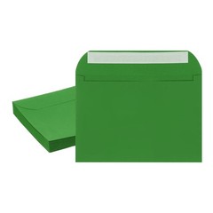 20pcs A7 Self Sealing Invitation Envelopes 7.8×5.5 Inch Light Green Dark