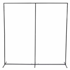 90.55*23.62*90.55in Free Standing Wedding Backdrop Stand Iron Rectangular Stand