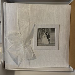 Vtg C.R Gibson Wedding Album Book Modern Love Memories Holds 4X6” Photos New