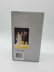 High Five Groom Figurin Wedding Cake Topper 5 5/8″ Tall Light Brown Hair