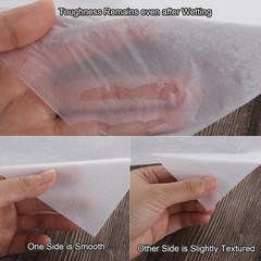 Fuyoooo 100 Sheets Teabag Paper 16.5×16.5 Wet Strength Art