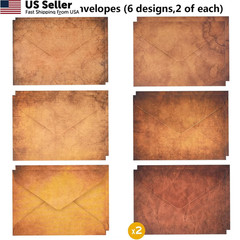 Vintage Stationery Paper and Envelopes Set – 24 Sheets Classic Aged