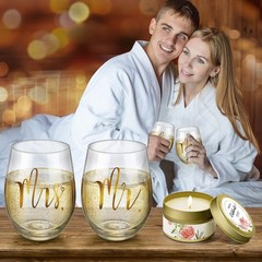 Yorktend Wedding and Engagement Gift for Couples – 11 Piece Set, Black