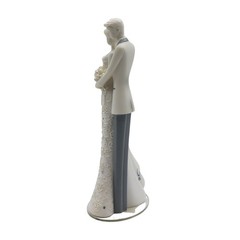 Love Count the Ways Dancing Couple Wedding Cake Topper