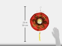 Beistle Good Luck Lantern with Tassel 1 Count (Pack of 1), Multicolor