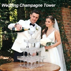 20 Pcs 7oz Plastic Champagne Glasses Unbreakable Plastic Martini Glasses Flutes